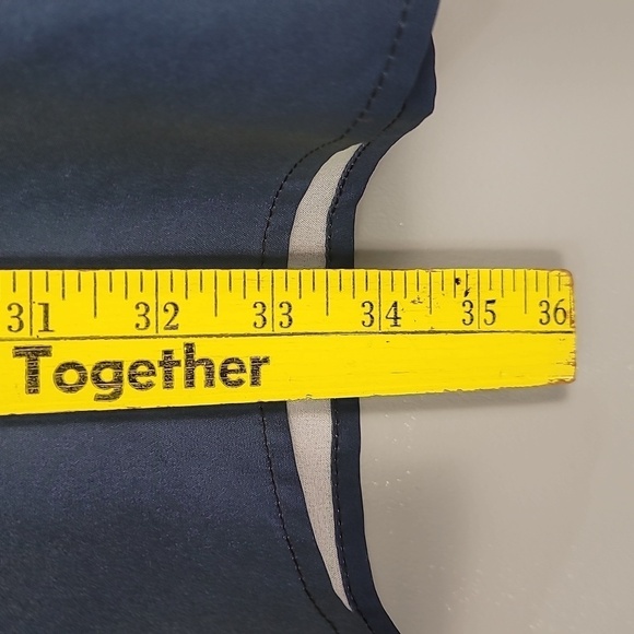 Hardaddy Men's American Flag Navy Blue Short Sleeve Button-Up Collar Shirt - Picture 6 of 10